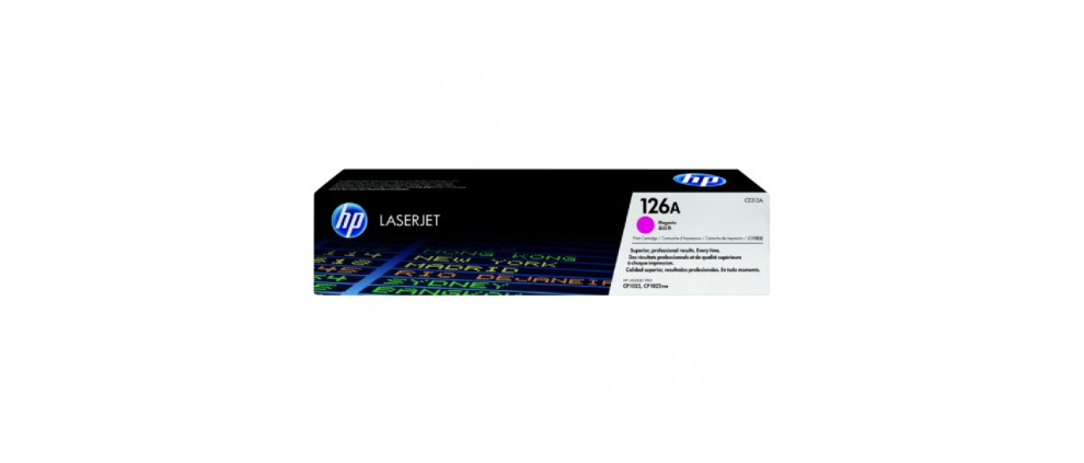 HP 126A Magenta Original LaserJet Toner Cartridge (CE313A) (1K)